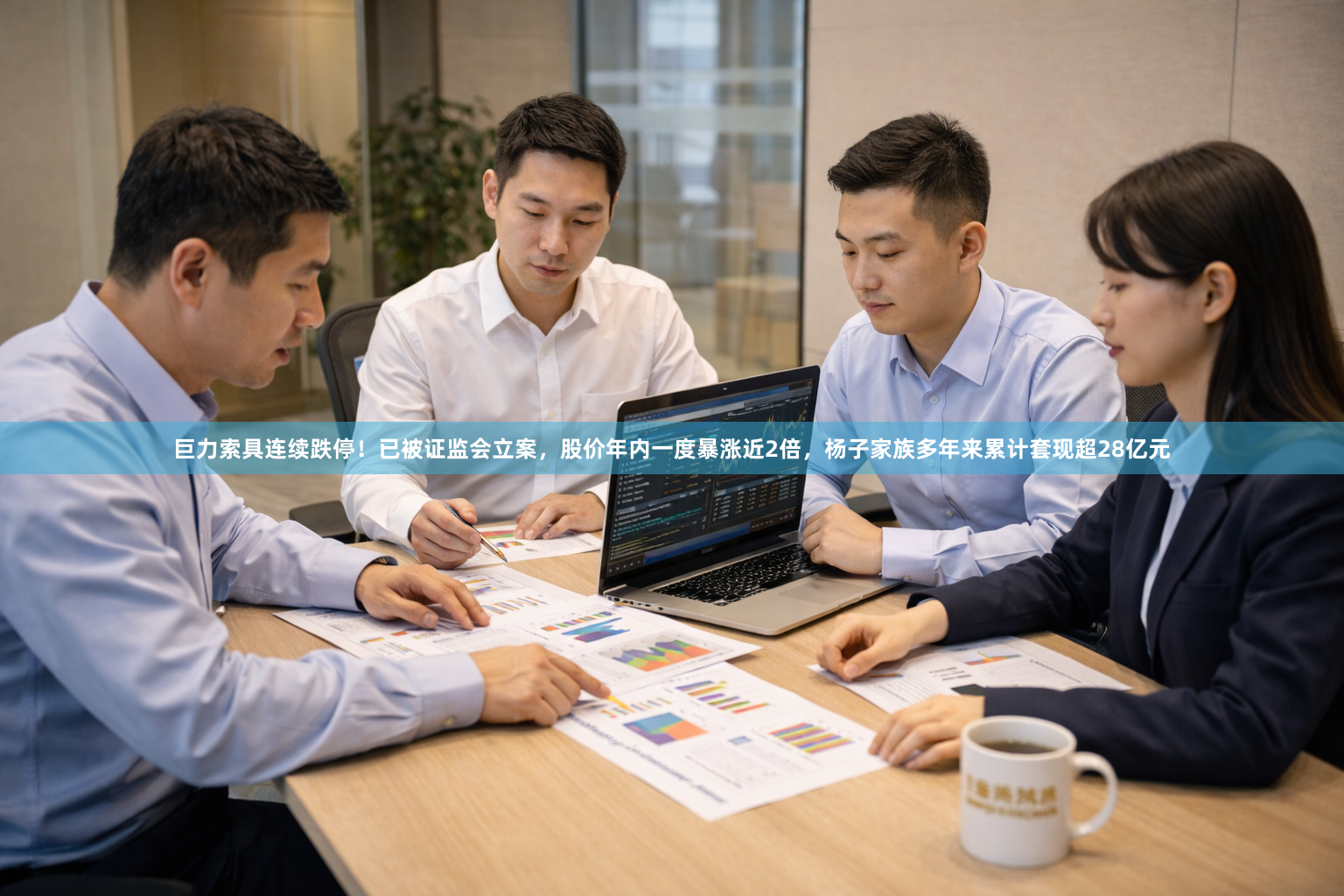 巨力索具连续跌停!已被证监会立案,股价年内一度暴涨近2倍,杨子家族多年来累计套现超28亿元