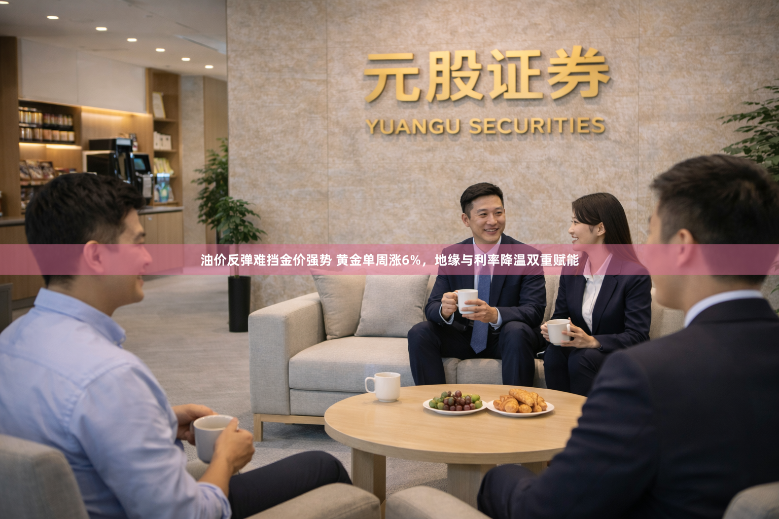 油价反弹难挡金价强势 黄金单周涨6%，地缘与利率降温双重赋能