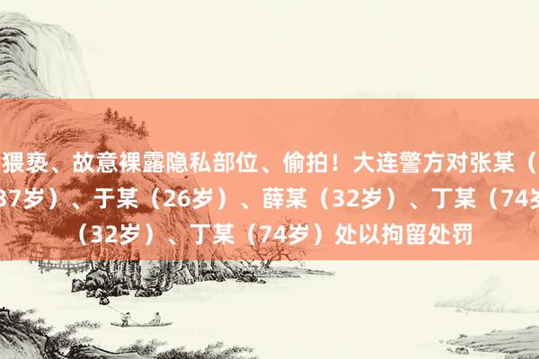 猥亵、故意裸露隐私部位、偷拍！大连警方对张某（27岁）、张某（37岁）、于某（26岁）、薛某（32岁）、丁某（74岁）处以拘留处罚
